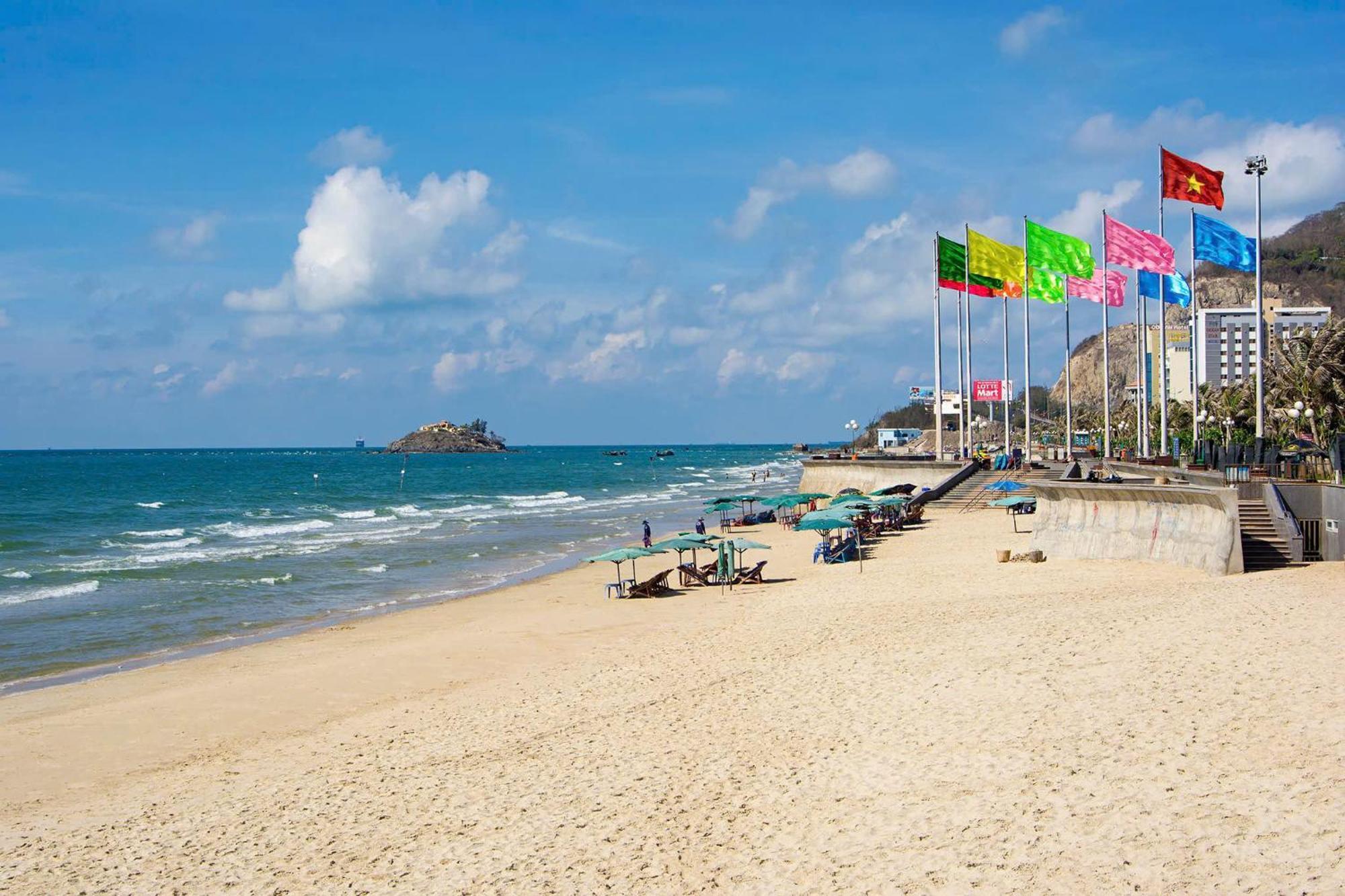 Hotel Khach San Ha Dan - Bai Sau Vũng Tàu Exteriér fotografie